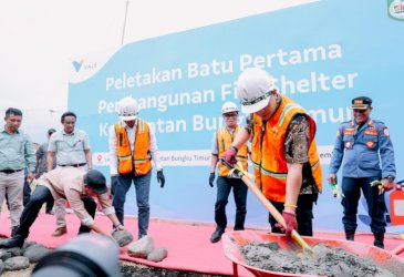 Vale Bangun Fire Shelter Pertama di Bungku Timur, Dorong Kesiapsiagaan Darurat Kebakaran