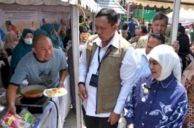 GPM Nasional di Makassar Ramai Diserbu Warga, Wawali Sampaikan Apresiasi