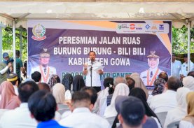 Andi Sudirman Sulaiman Resmikan Jalan Burung-burung&ndash;Bili-bili di Gowa