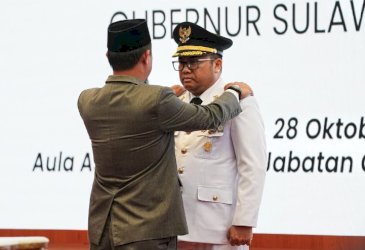 Andi Sudirman Sulaiman Lantik Darmawangsyah Muin sebagai Bupati Gowa Sisa Masa Jabatan 2025-2030