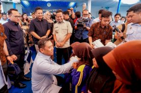 Andi Sudirman Sulaiman Dampingi Kepala BGN Resmikan SPPG Wilayah 3T di Takalar