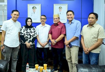 Andi Syahrum Terima Kunjungan Anggota DPD RI, Bahas Usulan Bendung Karet Sungai Tallo