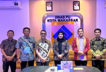 Andi Syahrum Temui Kepala Dinas PU Makassar Perkuat Koordinasi Lintas Instansi