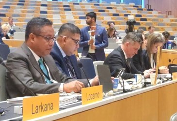 Forum PBB di Swiss, Munafri Arifuddin Perkenalkan MCH sebagai Mesin Ekonomi Anak Muda