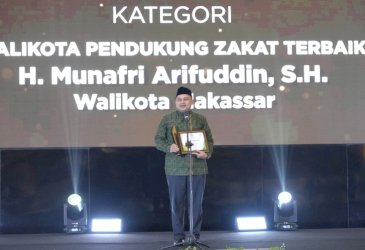 Munafri Arifuddin Raih Grand Baznas Awards 2026, Target Makassar Jadi Kota Filantropi Nasional