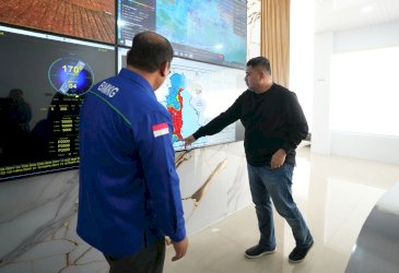 Munafri Arifuddin Pantau Kabut Asap di BMKG, Siapkan Solusi Konkret