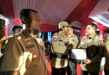 Munafri Arifuddin Terima Penghargaan Mensos atas Dedikasi Penanggulangan Bencana