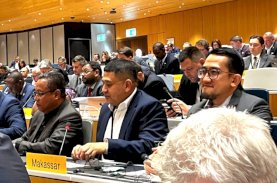 Forum PBB di Swiss, Munafri Arifuddin Perkenalkan Inovasi Hijau Makassar Atasi Banjir