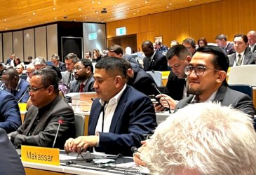 Forum PBB di Swiss, Munafri Arifuddin Perkenalkan Inovasi Hijau Makassar Atasi Banjir