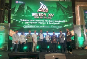 Gapeksindo-REI Sulsel MoU, Perkuat Kemitraan Kontraktor dengan Pengembang