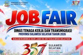 Job Fair Sulsel 2026: Andi Sudirman Sulaiman Gandeng 30 Perusahaan, Buka 1.230 Lowongan Kerja