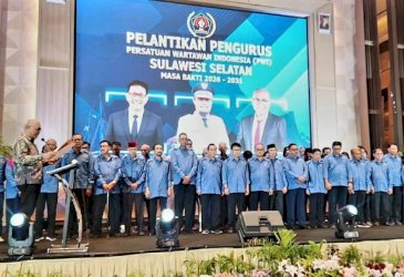 PWI Sulsel Masa Bakti 2026-2031 Dilantik, Dorong Profesionalisme dan Perkuat Kepercayaan Publik