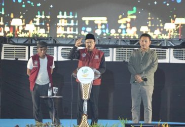 Makassar Jadi Pilot Project Nasional Perlinsos, Mensos Luncurkan Gerakan Peduli Tetangga