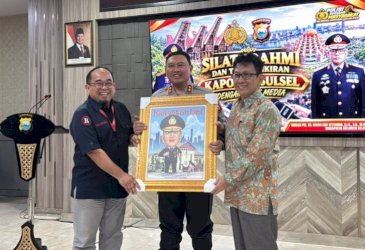 Ketua PWI Sulsel Langsung Bergerak Cepat Bangun Sinergi Bersama Kapolda
