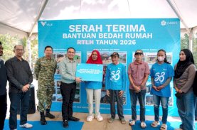 Vale Serah Terimakan Enam Rumah Layak Huni bagi Warga di Kolaka